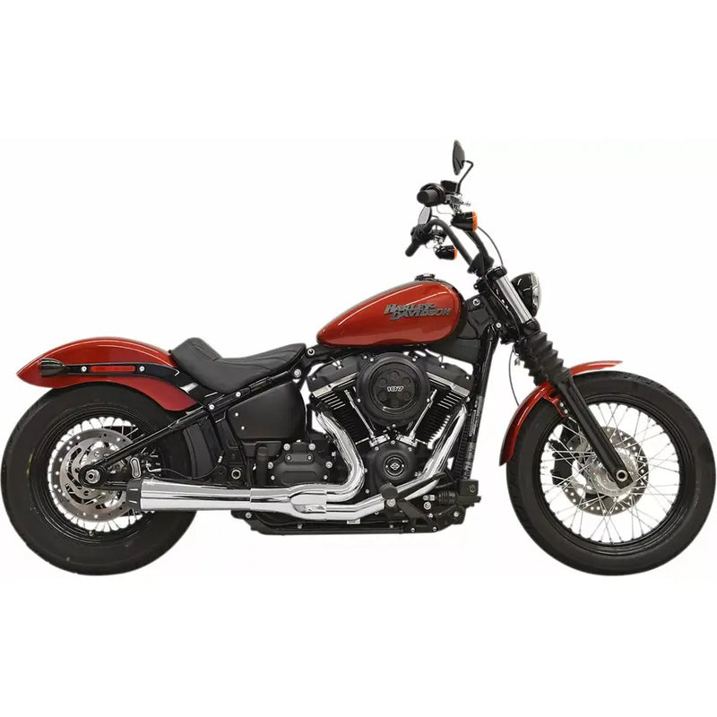 Bassani Road Rage Short Megaphone 2into-1 Exhaust System for Harley