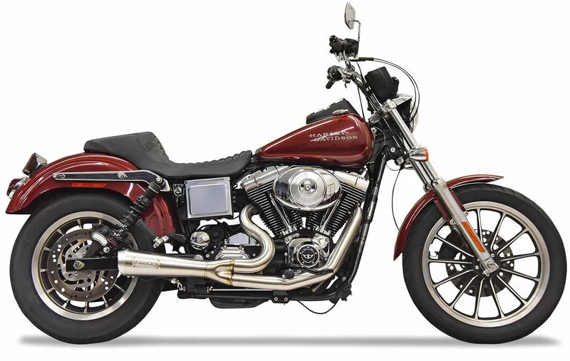 Bassani The Ripper Short 2into-1 Exhaust System for Harley