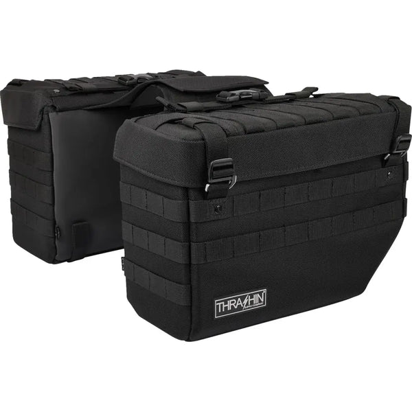 Ensemble de sacoches de moto Thrash Supply Expedition 21L à enfiler