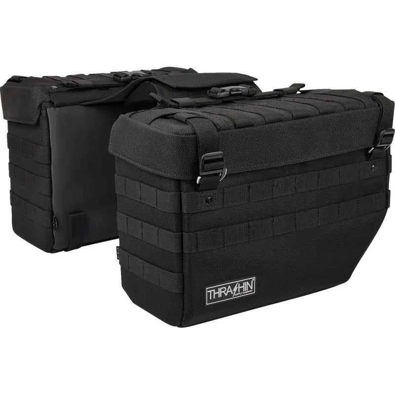 Ensemble de sacoches de moto Thrash Supply Expedition 21L à enfiler