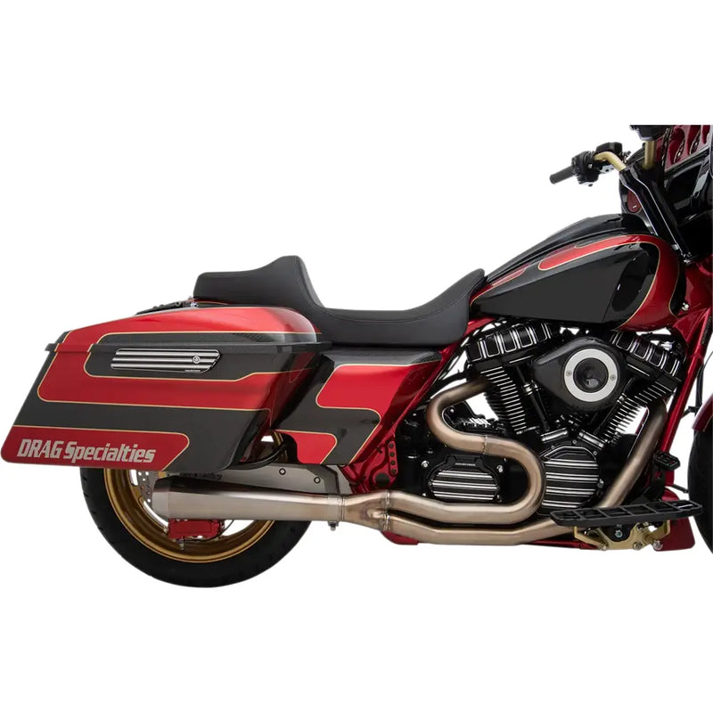 Drag Specialties Siège Predator III à portée étendue pour Harley 