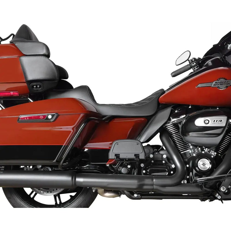 Drag Specialties Siège Predator III 2-Up Extended Reach pour Harley
