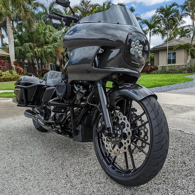 Barre de protection avant Dominator pour Harley