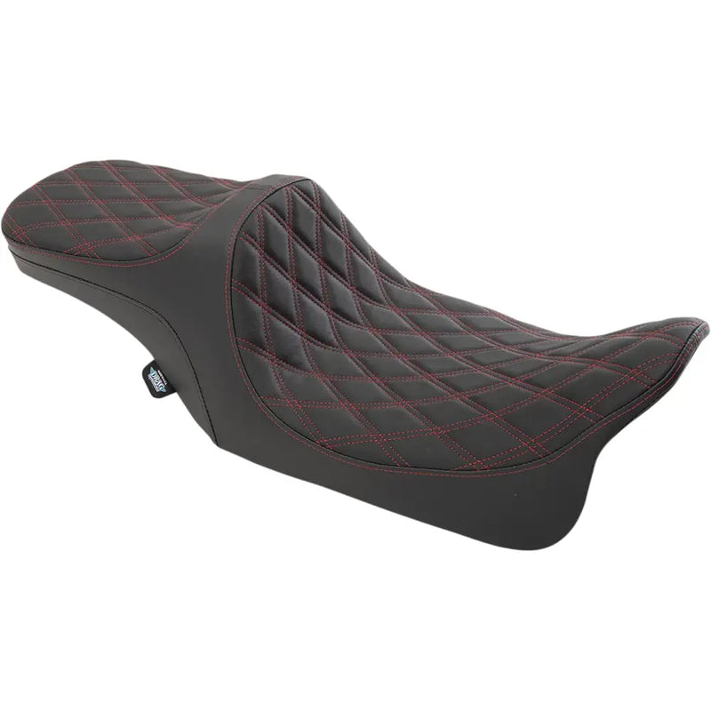 Drag Specialties Selle Predator III 2-places pour Harley 