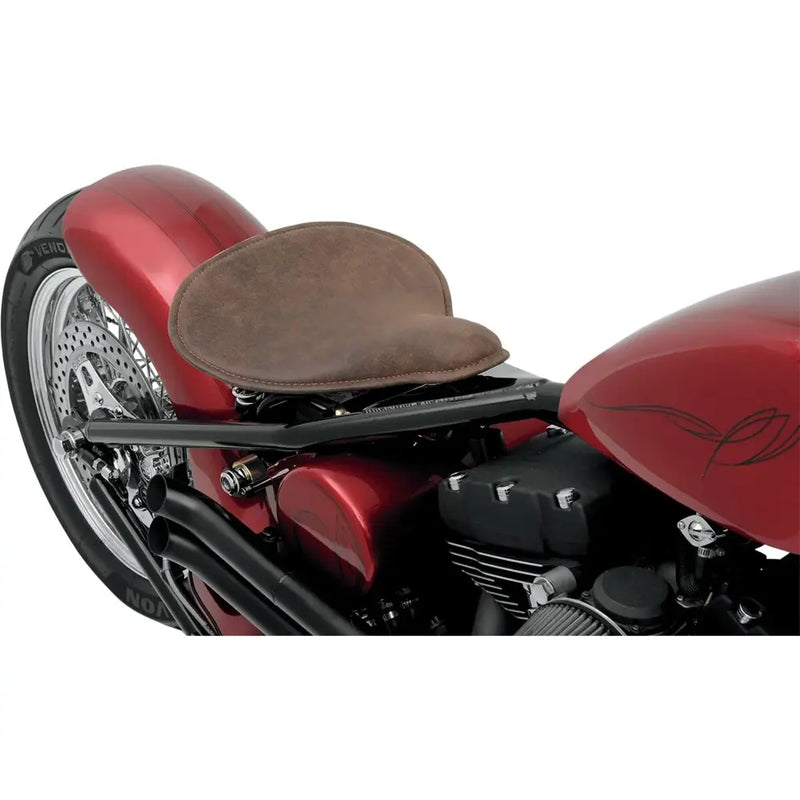 Drag Specialties Grande selle solo à ressorts pour moto, profil bas