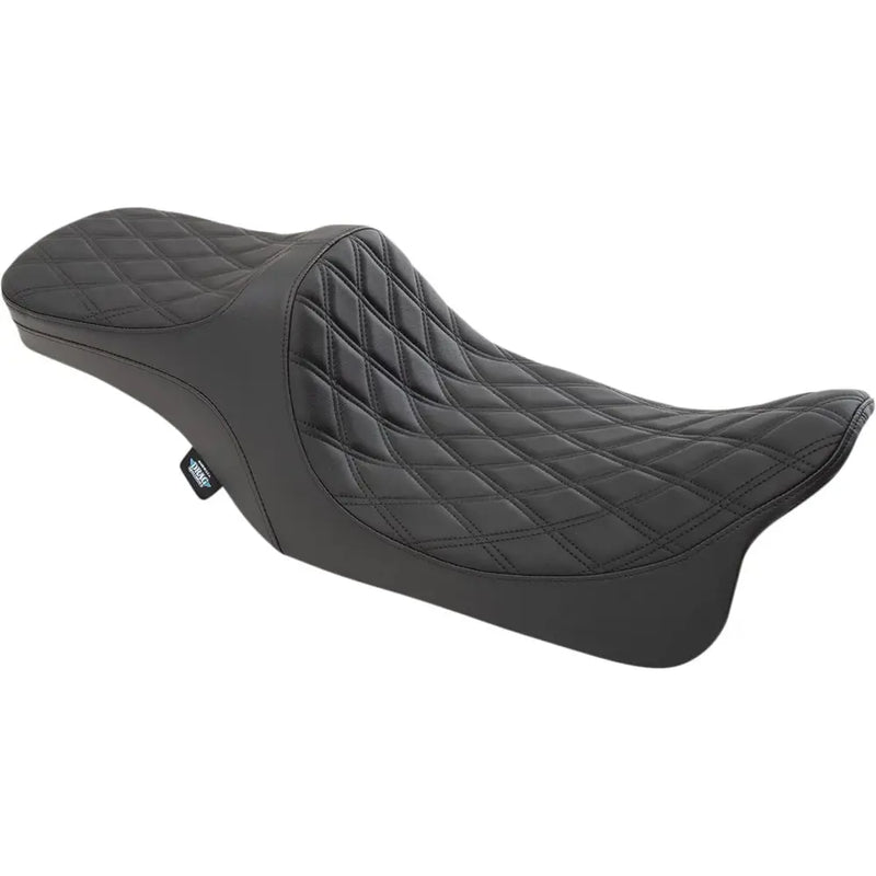 Drag Specialties Selle Predator III 2-places pour Harley 