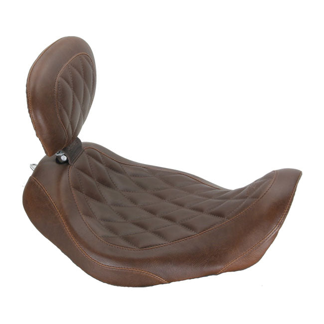 Mustang Siège solo large Tripper pour Harley