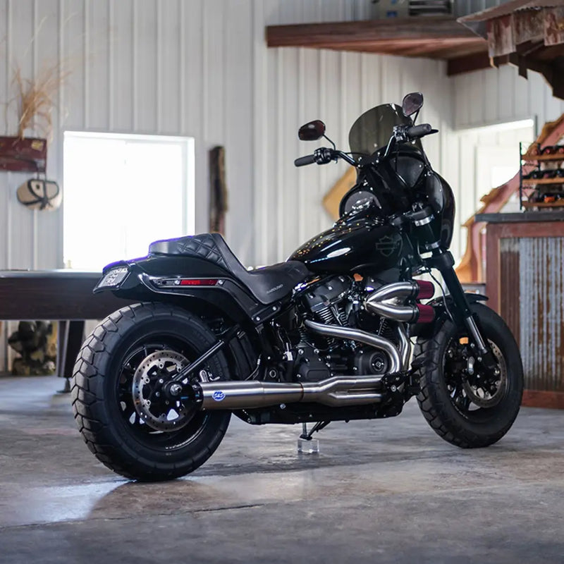 S&S Système d'échappement SuperStreet 2-into-1 pour Harley