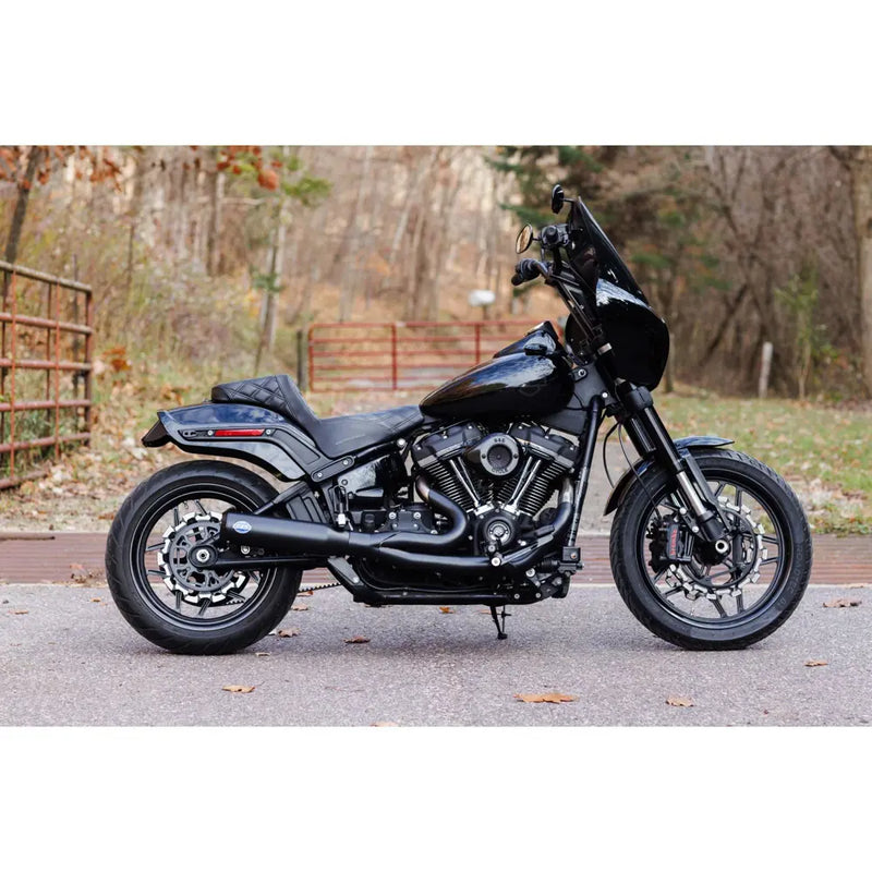 S&S Système d'échappement 2 en 1 en acier inoxydable Qualifier pour Harley