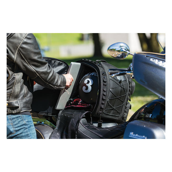 Kuryakyn Sacoche de selle pour moto Momentum Road Warrior 60L