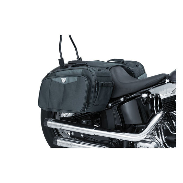 Kuryakyn Ensemble de sacoches de moto Momentum Outrider 52L à rabat