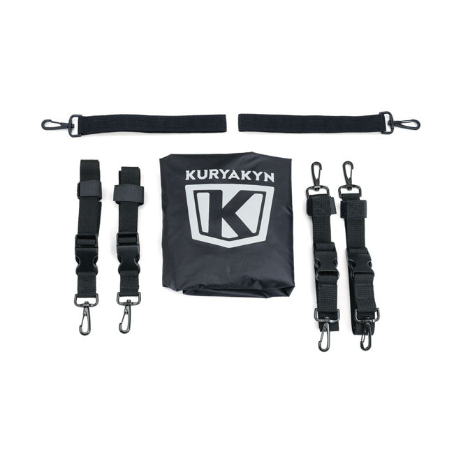 Kuryakyn Ensemble de sacoches de moto Momentum Outrider 52L à rabat