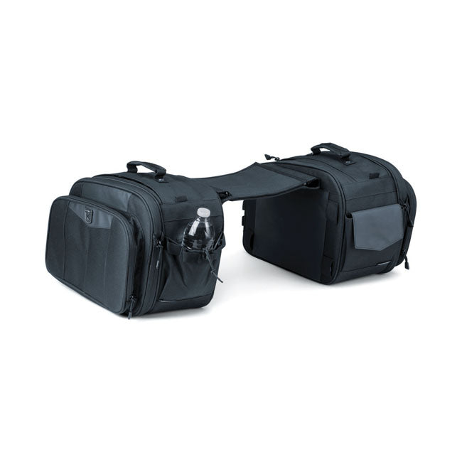 Kuryakyn Ensemble de sacoches de moto Momentum Outrider 52L à rabat