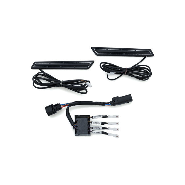 Kuryakyn Éclairage LED pour loquet de sacoche Harley
