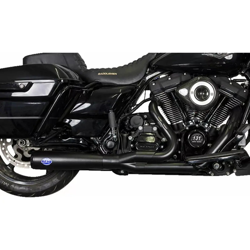 S&S Système d'échappement 2 en 1 en acier inoxydable Diamondback pour Harley