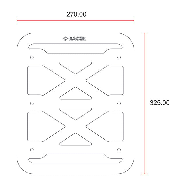 C-Racer Porte-bagages universel pour moto n° 2