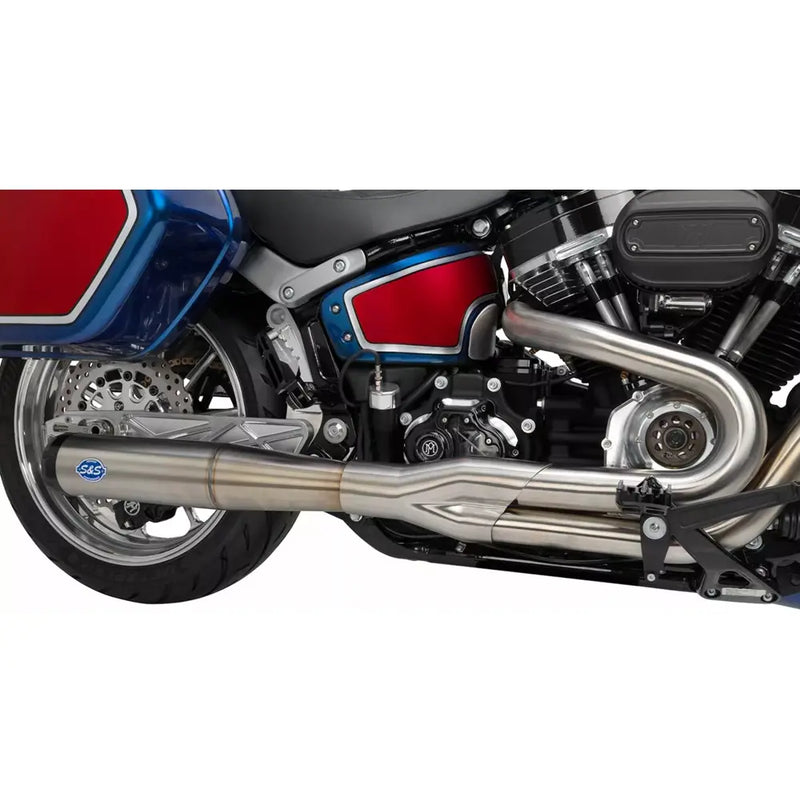 S&S Système d'échappement SuperStreet 2-into-1 pour Harley