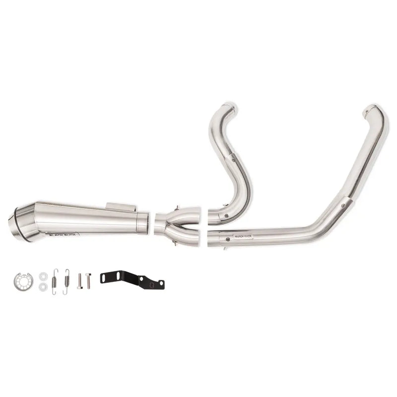 Echappement 2 en 1 Black Duck Fighter EC Euro Approved pour Harley