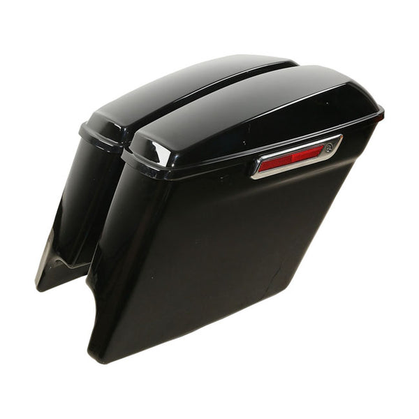 MCS Sacoches rigides allongées de 5 pouces pour Harley