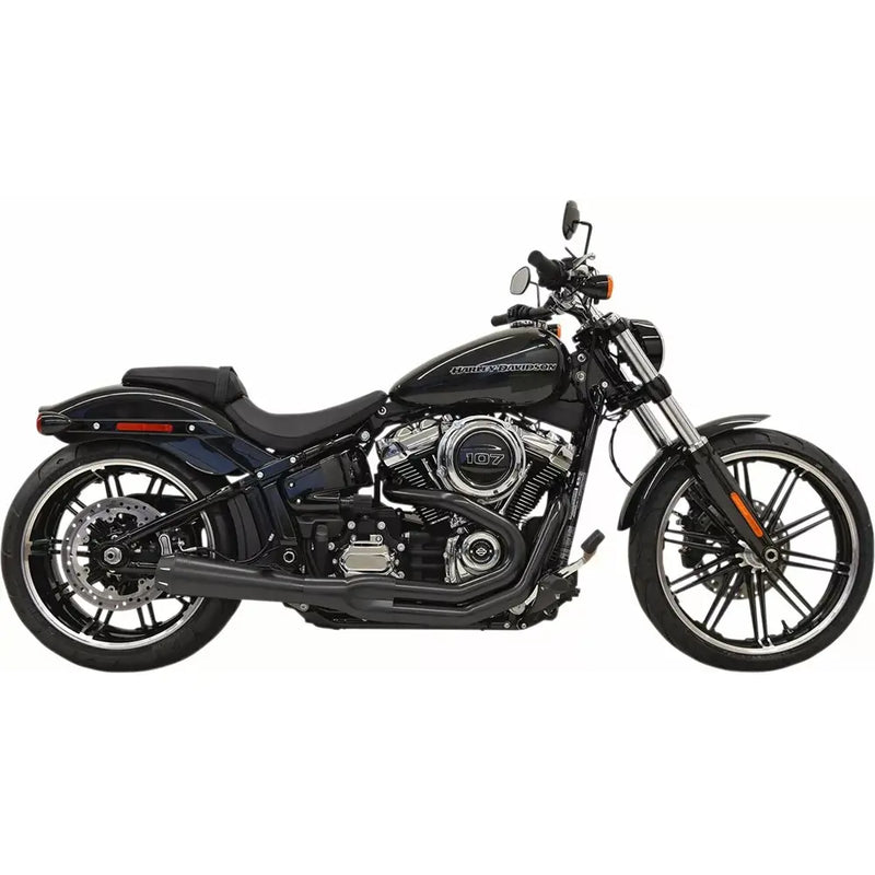 Système d'échappement 2 en 1 Bassani Road Rage II pour Harley