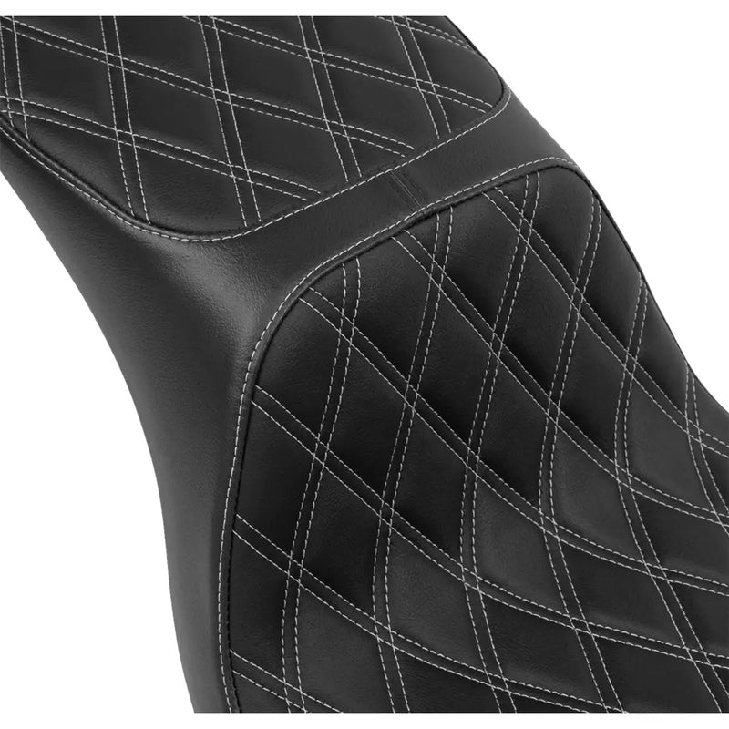 Drag Specialties Selle Performance Predator 2-Up pour Harley 