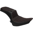 Drag Specialties Selle Performance Predator 2-Up pour Harley 