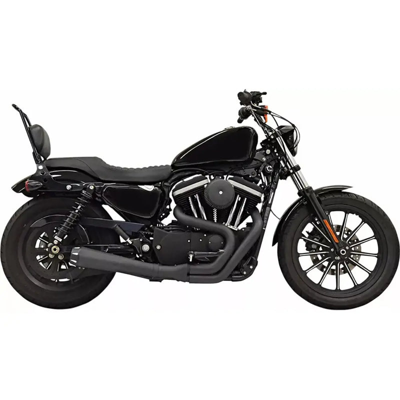 Système d'échappement 2 en 1 Bassani Road Rage II pour Harley