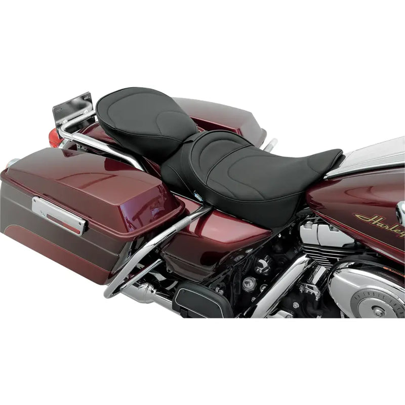 Drag Specialties Siège passager solo EZ Glide II pour Harley