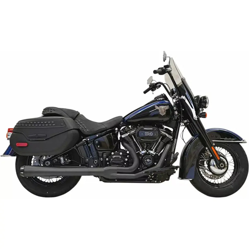 Bassani Road Rage Long Megaphone 2into-1 Exhaust System for Harley