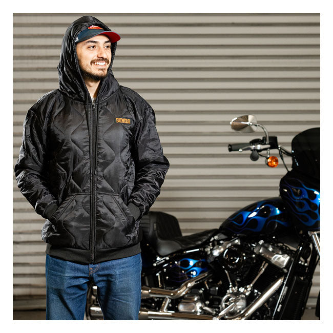Biltwell Sweat à capuche zippé Woobie