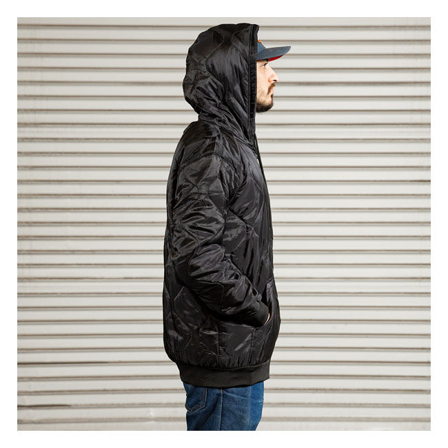 Biltwell Sweat à capuche zippé Woobie