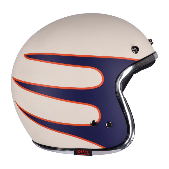 13 1/2 Skull Bucket Open Motorcycle Helmet