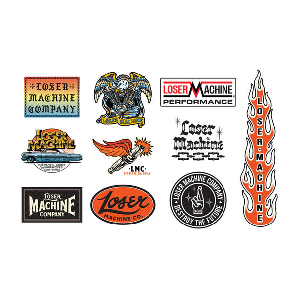 Loser Machine Pack d'autocollants LMC XI