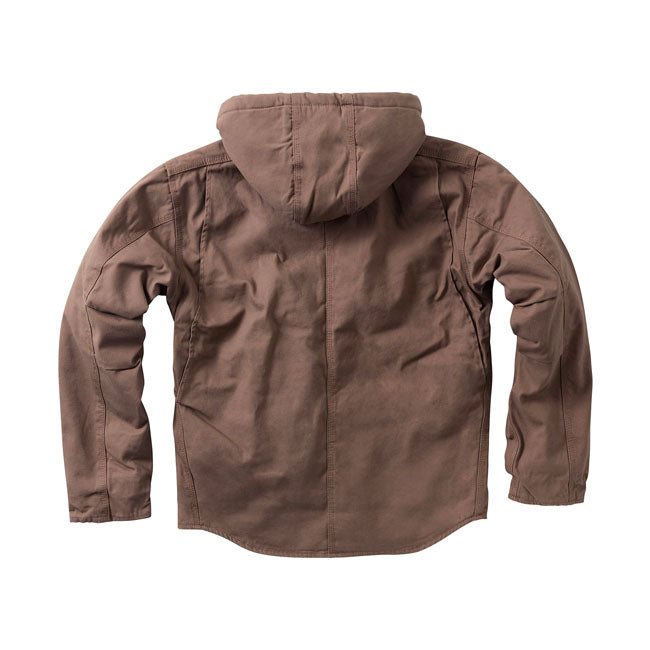 West Coast Choppers Veste de travail en toile doublée Sherpa