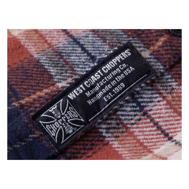 West Coast Choppers Chemise en flanelle rigide
