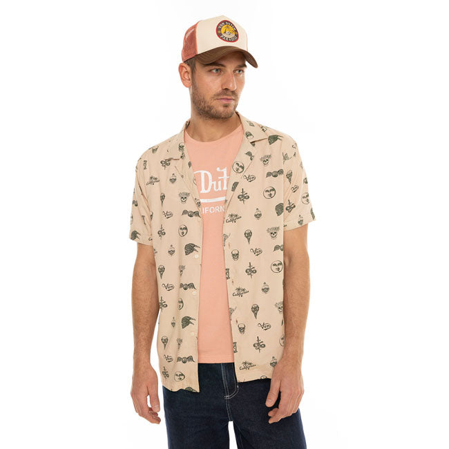 Von Dutch Chemise à manches courtes Iso