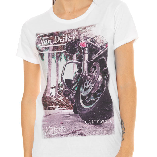 Von Dutch T-Shirt Moto Dames
