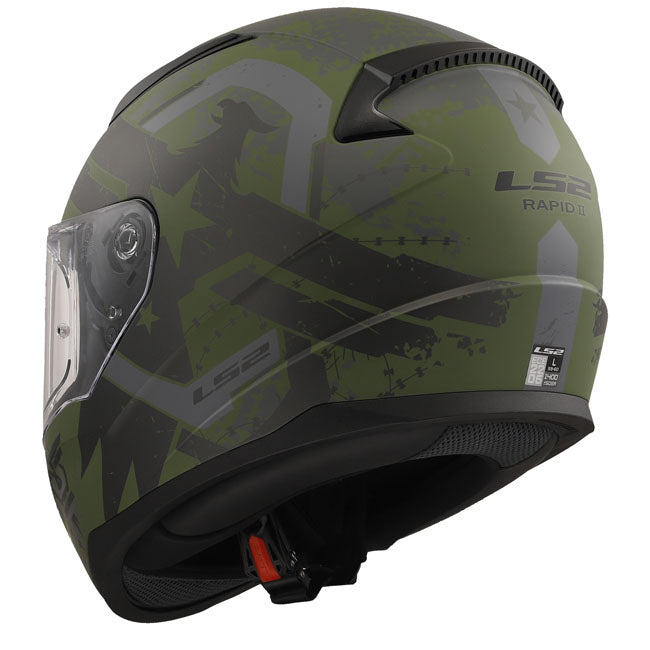 Casque moto intégral LS2 Rapid II