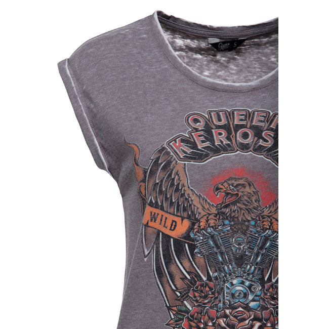 T-Shirt Queen Kerosin Wild & Free