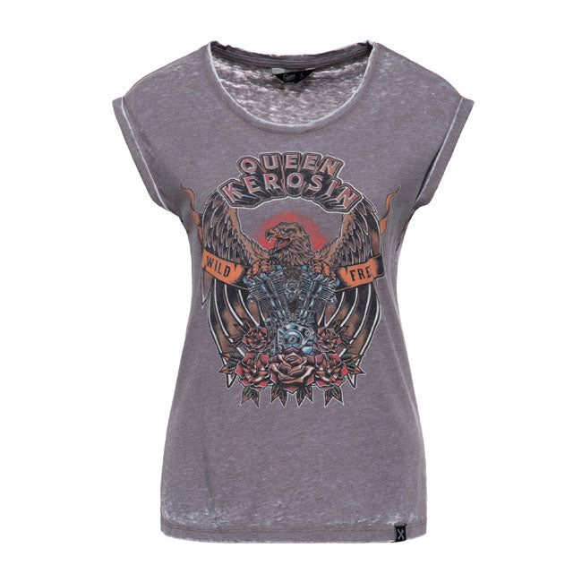 T-Shirt Queen Kerosin Wild & Free