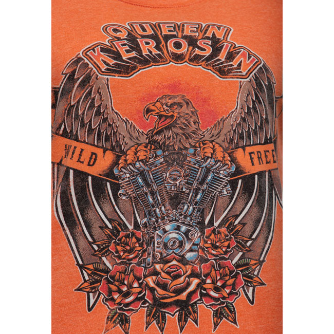 T-Shirt Queen Kerosin Wild & Free