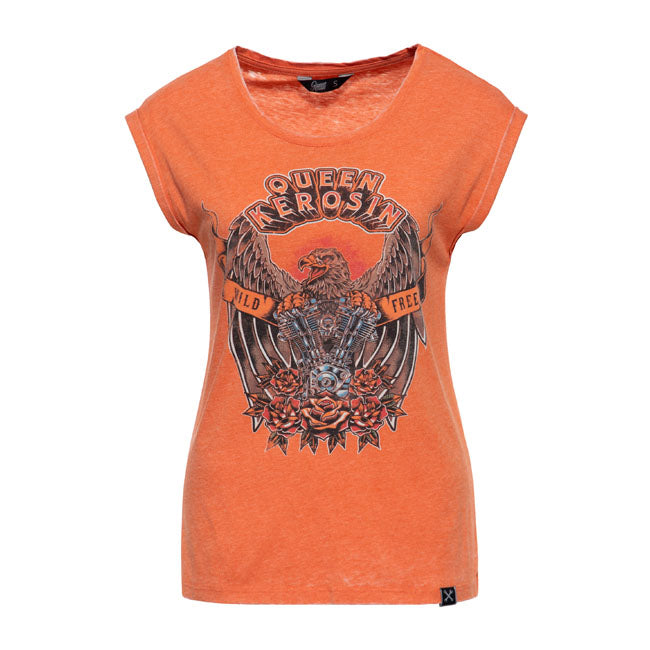 T-Shirt Queen Kerosin Wild & Free