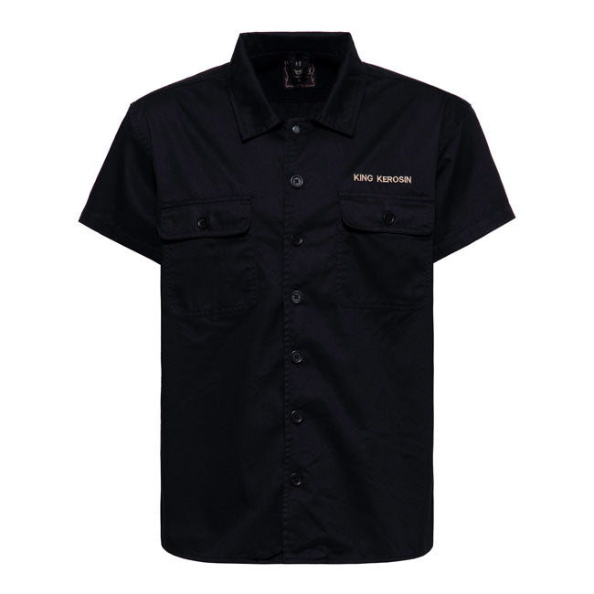 King Kerosin Chemise de travail à manches courtes Speedy Service
