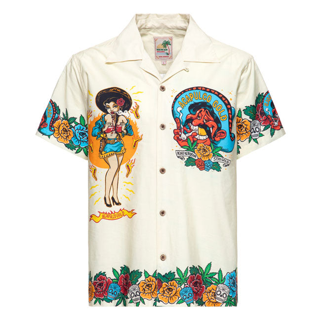 King Kerosin Chemise Acapulco Hawaii
