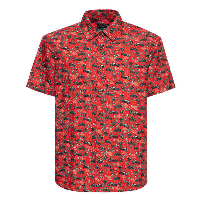 King Kerosin Chemise à manches courtes Biker Soul