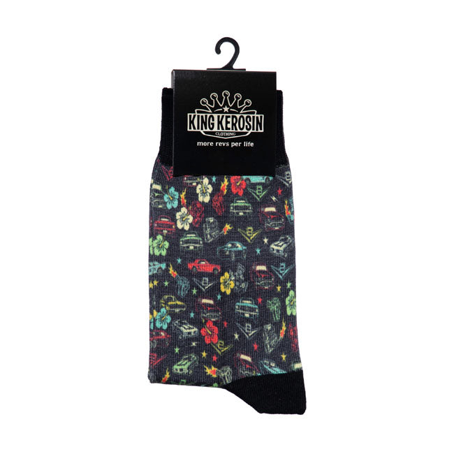King Kerosin Chaussettes V8