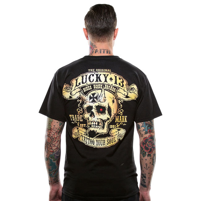 Lucky 13 T-Shirt Booze, Bikes & Broads