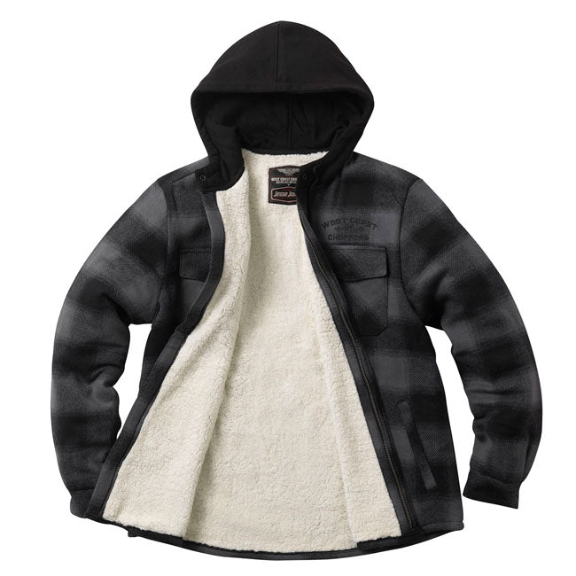 West Coast Choppers Veste en flanelle Hell Bent