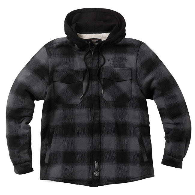 West Coast Choppers Veste en flanelle Hell Bent