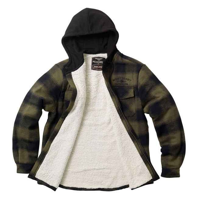West Coast Choppers Veste en flanelle Hell Bent
